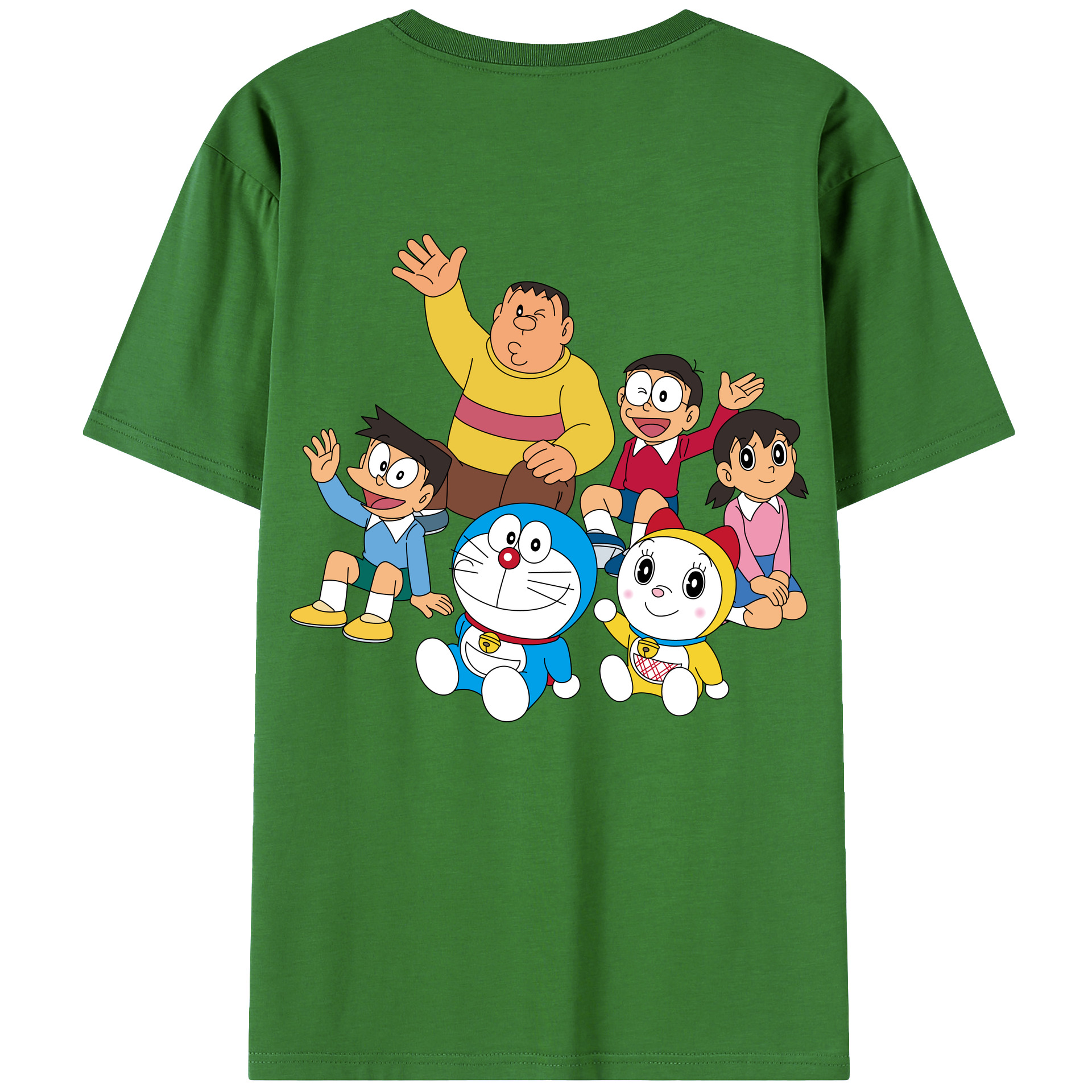 （画像用） ドラえもん 骨川 スネ夫 Doraemon Honekawa Suneo レディース半袖Tシャツ(バックプリント)